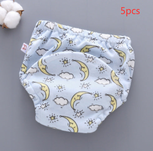 Baby Training Pants Washable 6-layer Gauze Diaper Cover